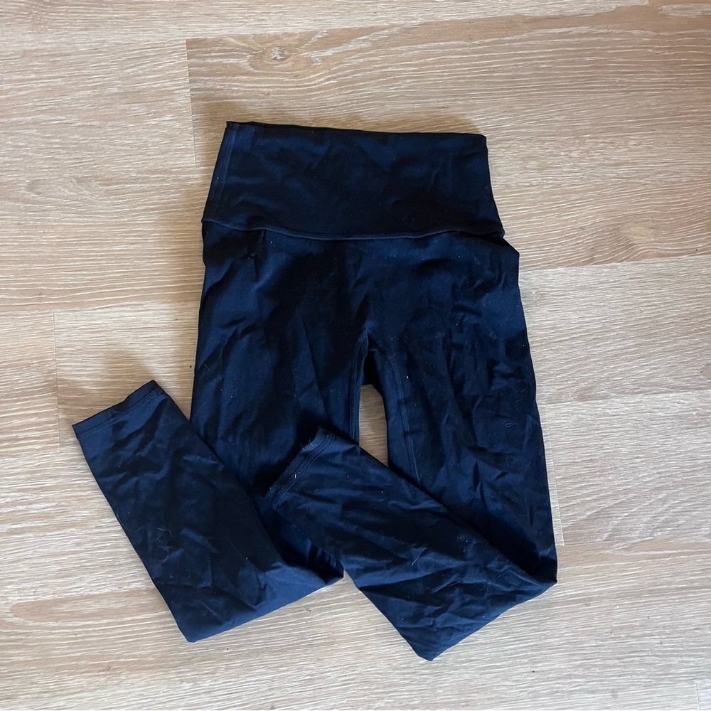 Black align-like leggings